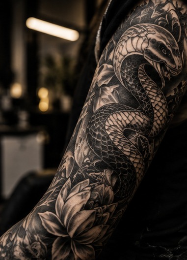 Blackwork & Black and Grey